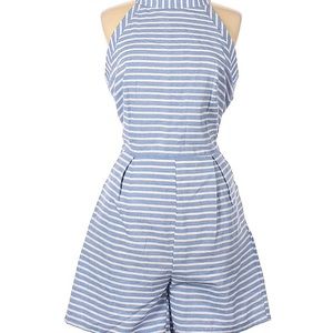 Stripped Romper